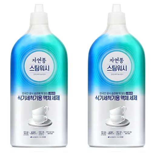 자연퐁 스팀워시 식기세척기용 액체 세제, 1L