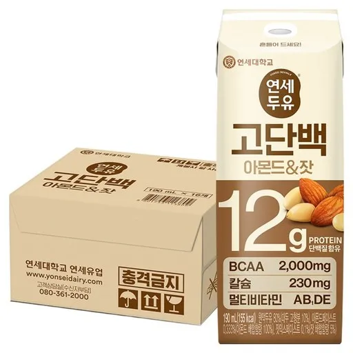 연세두유 고단백 아몬드 & 잣