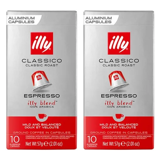 일리 네스프레소 클래식 로스트 에스프레소 그라운드 캡슐커피, 5.7g