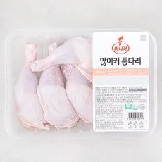 마니커 무항생제 인증 많이커 닭 통다리 (냉장), 800g