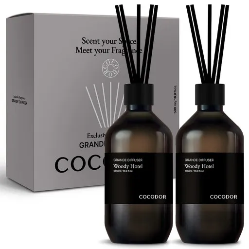 코코도르 대용량 디퓨저, 북스토어인더우드, 500ml