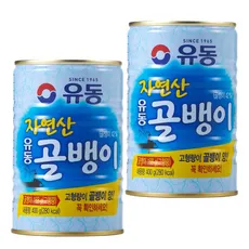 유동 자연산 골뱅이 통조림, 230g