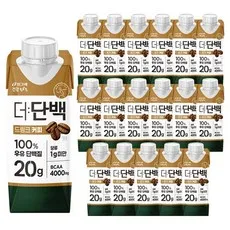 빙그레 더단백드링크 250ml 드링크커피 단백질드링크/우유단백질/단백질보충
