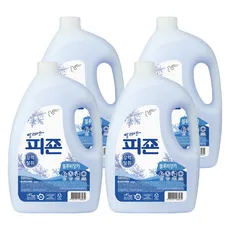 피죤 강력탈취 섬유유연제 블루비앙카 본품, 3.1L, 1개입, 4개