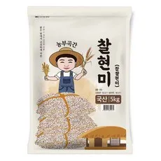 농부곡간 국산 찰현미, 5kg