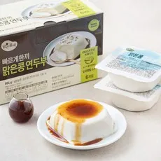 맑은물에 빠르게한끼 맑은콩 연두부 오리엔탈소스 6입, 804g