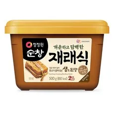 청정원순창 재래식 생된장, 500g