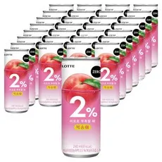 이프로 부족할때 복숭아 제로, 240ml