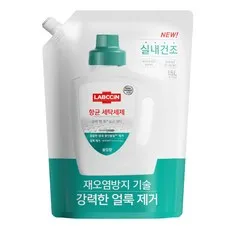랩신 항균 세탁세제 솔잎향 리필, 1.5L