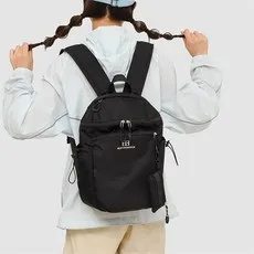 Zoovit 여성 경량 등산 가방 트레킹 방수 배낭, 블랙