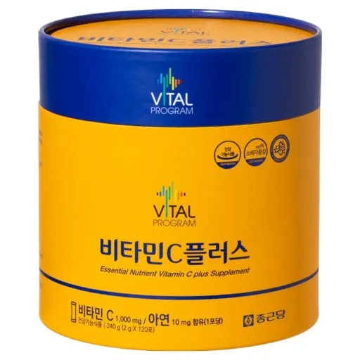 바이탈프로그램 비타민C 플러스 1000mg, 120회분