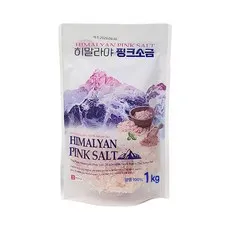 천년소금 히말라야 핑크솔트1kg (굵은소금), 1kg