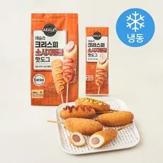 애슐리 크리스피 소시지탱글 핫도그 (냉동), 80g