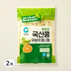 청정원 특등급 국산콩 무농약 콩나물, 340g