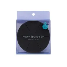 더분 하이드로 스펀지 6P, 검정, 1개