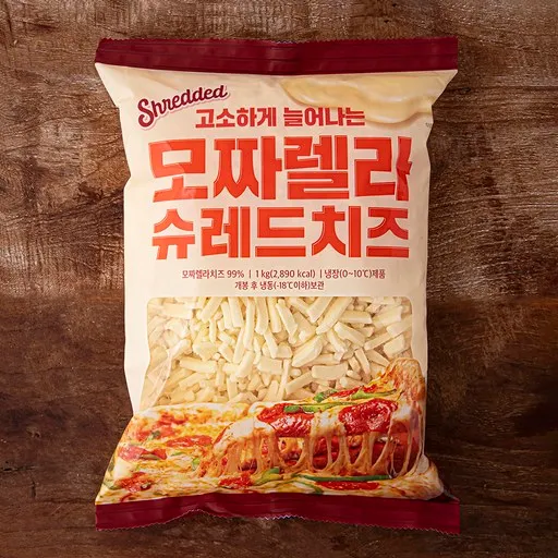 [로켓프레시] 고소하게 늘어나는 모짜렐라 슈레드치즈
