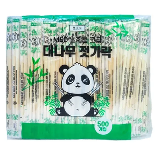 메오 일회용 대나무 젓가락, 100개입, 1개