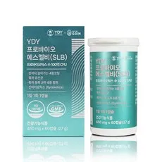 YDY ํ๋ก๋ฐ์ด์ค ์์ค์๋น(SLB) 60์บก์(2๊ฐ์๋ถ), 1๋ฐ์ค, 60์ 