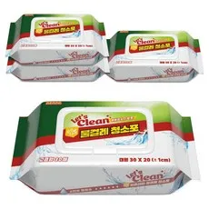 렛츠클린 물걸레청소포 고급형