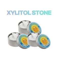 자일리톨스톤 사탕 오리지널, 70g, 3개