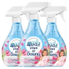 페브리즈 섬유탈취제 다우니 에이프릴향 본품, 360ml, 3개