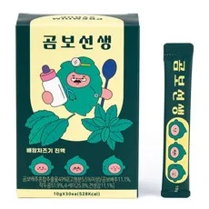 곰보선생 배암차즈기진액 곰보배추시럽 액상스틱, 300g, 1개, 10g
