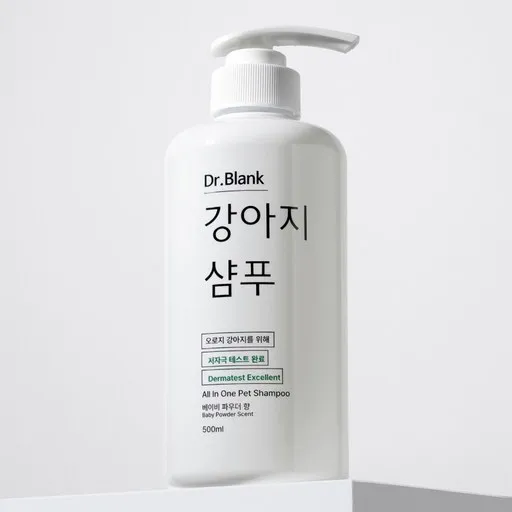 닥터블랭크 저자극 강아지 샴푸 베이비파우더향