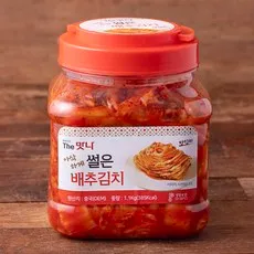 인우 더맛나 썰은 배추김치, 1.1kg
