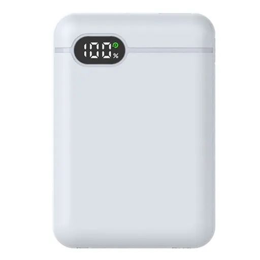๋ฆฌํ์ 20W ๊ณ ์์ถฉ์ LCD ์๋ํ์ ๋ฏธ๋ ๋ณด์กฐ๋ฐฐํฐ๋ฆฌ 10000mAh ๋ฉํฐ๋จ์, QP1000C, ๋ธ๋ฃจ