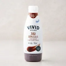 비비드키친 저당 돈까스 소스, 285g