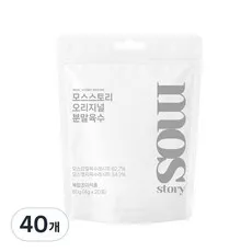 모스스토리 오리지널 만능 가루육수 멸치 새우 황태 스틱형, 40개, 4g