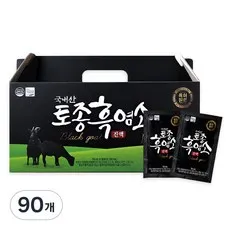 [웰스앤헬스]국내산 토종 흑염소진액 자연방목 흑염소 엑기스 보약 기력회복 건강즙, 70ml
