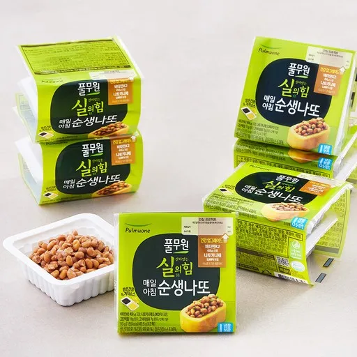풀무원 실의 힘 매일아침 순생나또