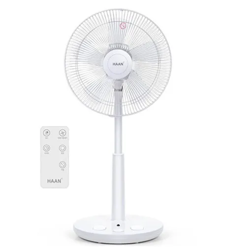 한경희생활과학 초미세풍 발터치 리모컨 선풍기