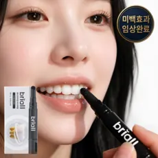 브리올옴므 치과 미백 동일 성분 화이트닝 셀프 치아 미백제, 4g, 1개
