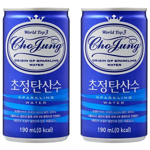초정탄산수, 190ml