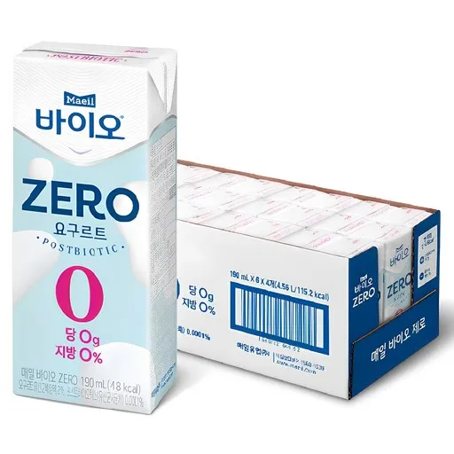 매일 바이오 제로 요구르트, 190ml