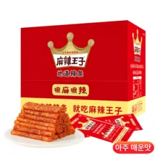 나나중국식품 마라왕자 라티아오 중국 쫀드기 마라 향라 술안주 스틱형 라탸오 약550g 매콤 마라맛, 360g, 1개