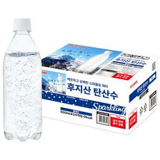 아이리스 후지산 탄산수 플레인 무라벨, 500ml