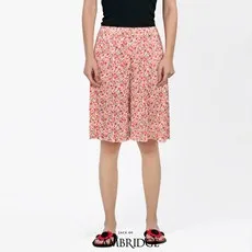 잭오브캠브릿지 여성 여름 아이스 쿨 냉감 주름 5부 플리츠 빅사이즈 몸빼 반바지 AA-230