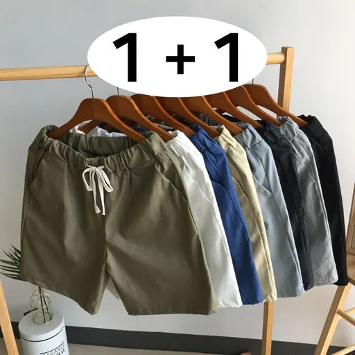 일칠사 [1+1] 시원한 여름 5부 밴딩 반바지