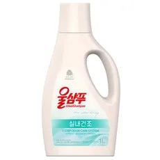 울샴푸 실내건조 프레쉬코튼향 세탁세제 본품, 1L