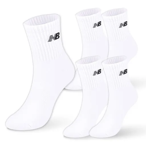 뉴발란스 스탠다드 중목 양말 5팩 NBDSDMDL