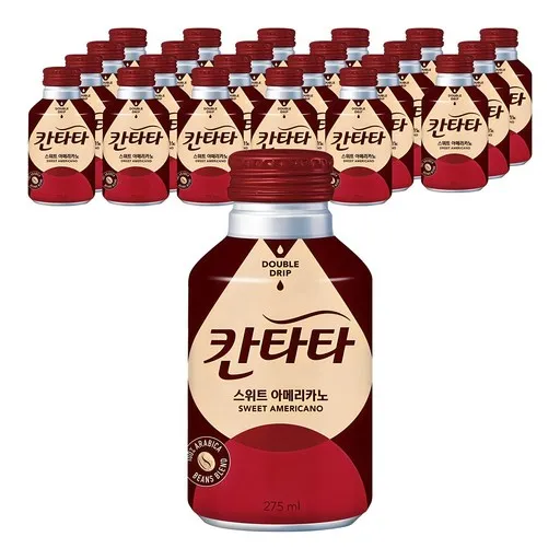 칸타타 오리지날 원두커피 스위트아메리카노, 275ml