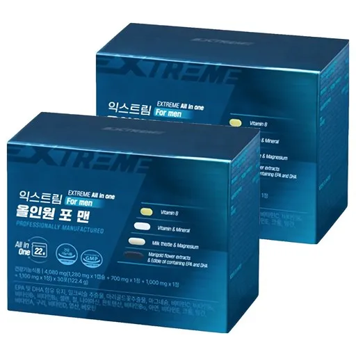 익스트림 올인원 포 맨 멀티비타민, 30회분
