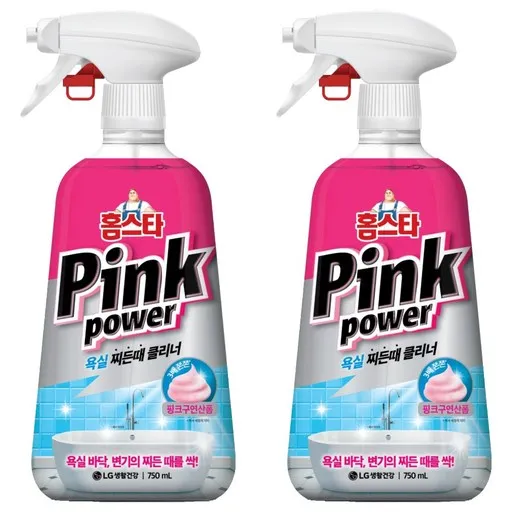 홈스타 핑크파워 욕실 찌든때 클리너, 750ml