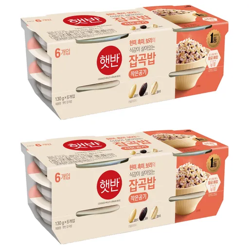 햇반 구수한 잡곡밥 /즉석밥 간편식, 210g