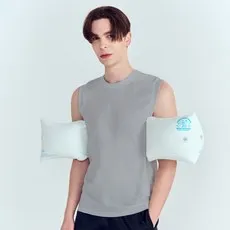 웨이브원더즈 성인 암튜브 여성 남성 팔튜브 암링, 2개, 퍼플