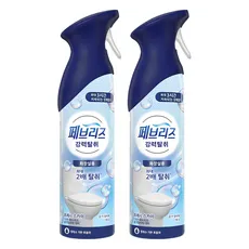 페브리즈 에어 화장실용 탈취제 프레시 스카이 본품, 165g, 2개