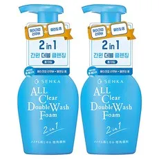 센카 올 클리어 더블 더블유 클렌징 폼, 150ml